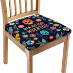 Cinco de Mayo Day Of The Dead Print Chair Cushion Cover