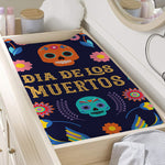 Cinco de Mayo Day Of The Dead Print Changing Pad Cover
