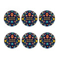 Cinco de Mayo Day Of The Dead Print Coaster Set