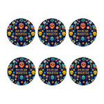 Cinco de Mayo Day Of The Dead Print Coaster Set