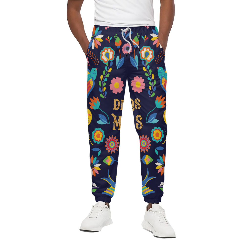 Cinco de Mayo Day Of The Dead Print Cotton Pants