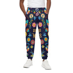 Cinco de Mayo Day Of The Dead Print Cotton Pants