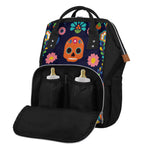 Cinco de Mayo Day Of The Dead Print Diaper Bag