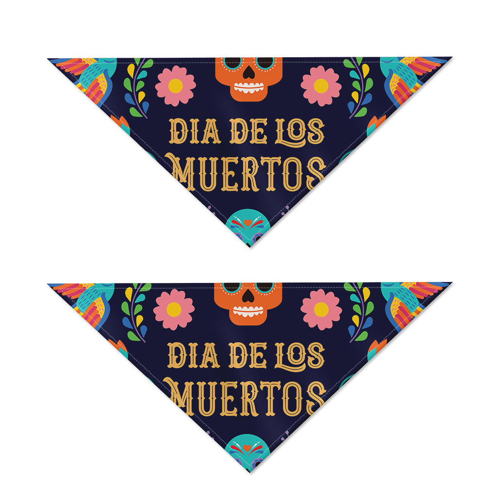 Cinco de Mayo Day Of The Dead Print Dog Bandana