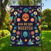 Cinco de Mayo Day Of The Dead Print Garden Flag