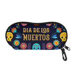 Cinco de Mayo Day Of The Dead Print Glasses Case