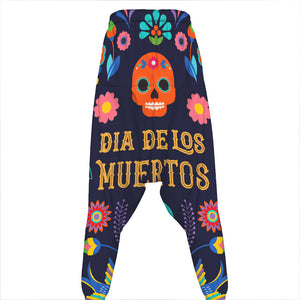 Cinco de Mayo Day Of The Dead Print Hammer Pants