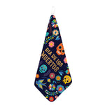 Cinco de Mayo Day Of The Dead Print Hand Towel