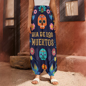 Cinco de Mayo Day Of The Dead Print Harem Pants