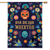 Cinco de Mayo Day Of The Dead Print House Flag