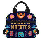 Cinco de Mayo Day Of The Dead Print Insulated Lunch Bag