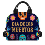 Cinco de Mayo Day Of The Dead Print Insulated Lunch Bag