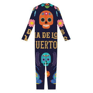 Cinco de Mayo Day Of The Dead Print Jumpsuit