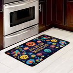 Cinco de Mayo Day Of The Dead Print Kitchen Mat