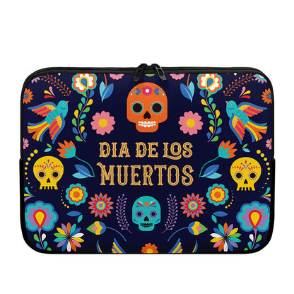 Cinco de Mayo Day Of The Dead Print Laptop Sleeve