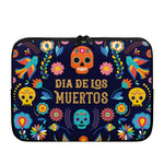 Cinco de Mayo Day Of The Dead Print Laptop Sleeve