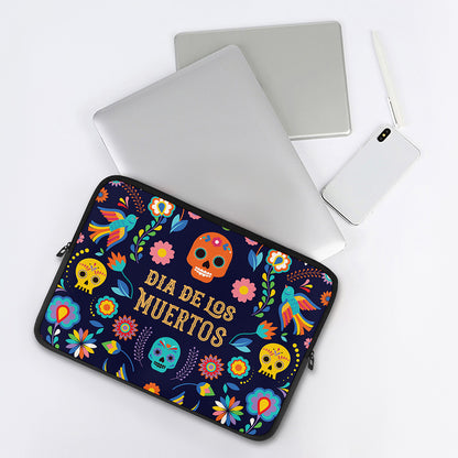 Cinco de Mayo Day Of The Dead Print Laptop Sleeve