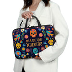 Cinco de Mayo Day Of The Dead Print Laptop Sleeve With Handle
