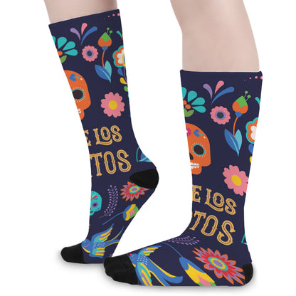 Cinco de Mayo Day Of The Dead Print Long Socks