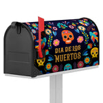 Cinco de Mayo Day Of The Dead Print Mailbox Cover