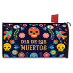 Cinco de Mayo Day Of The Dead Print Mailbox Cover