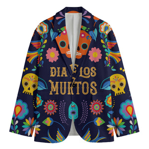 Cinco de Mayo Day Of The Dead Print Men's Blazer