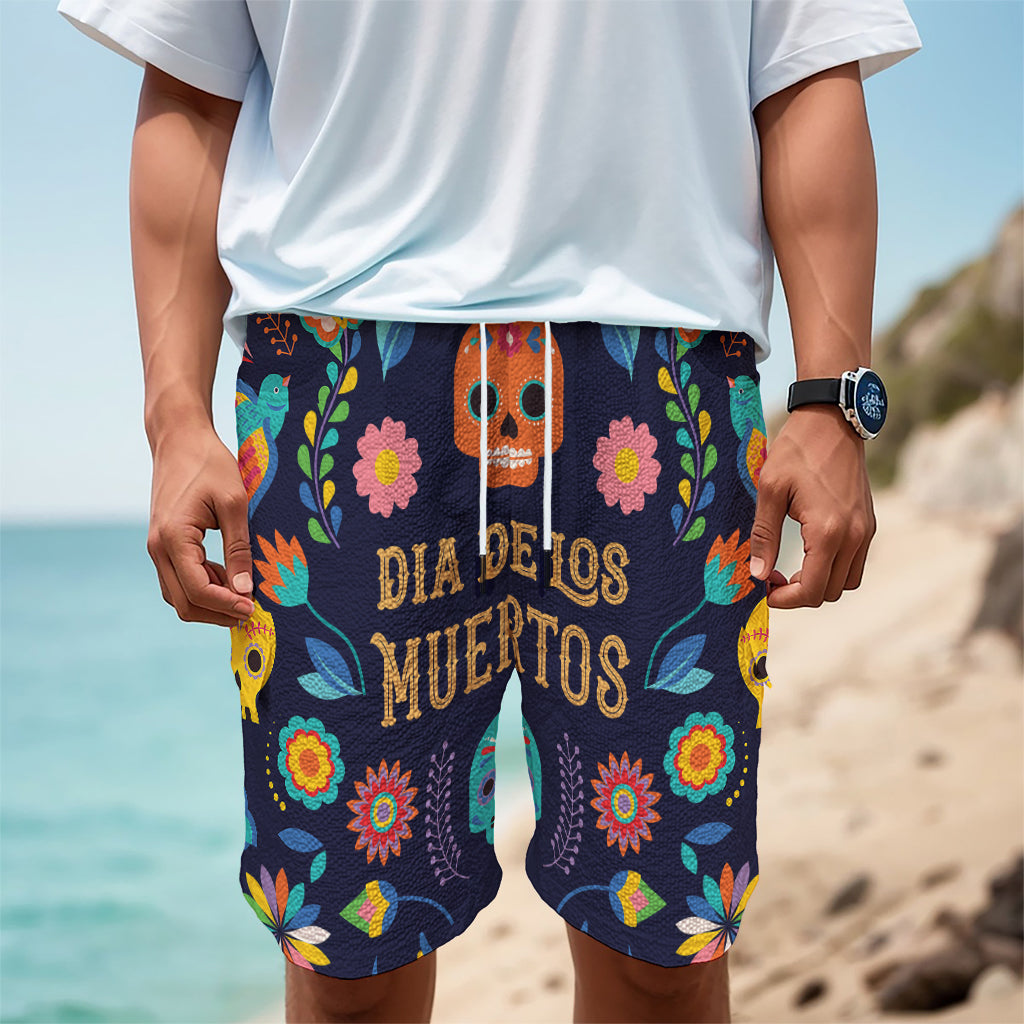 Cinco de Mayo Day Of The Dead Print Men's Cargo Shorts