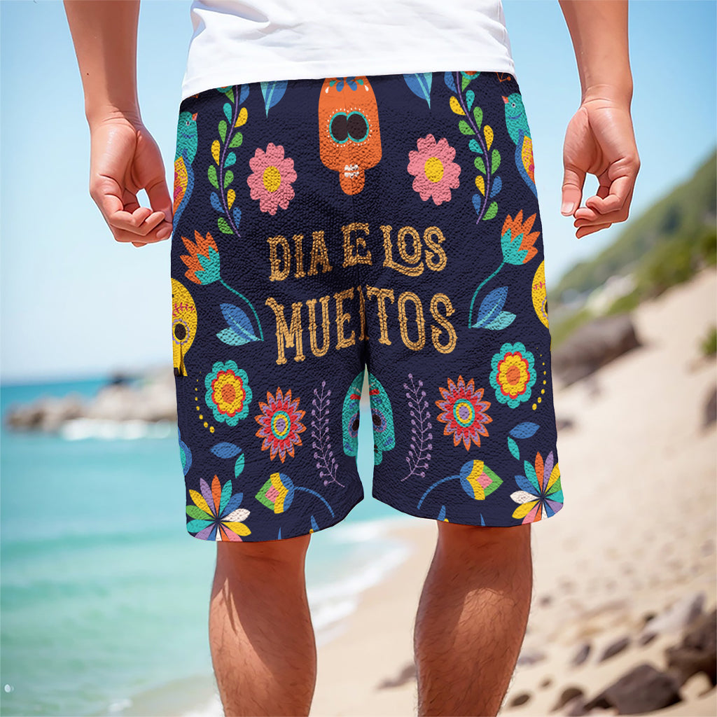 Cinco de Mayo Day Of The Dead Print Men's Cargo Shorts