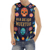 Cinco de Mayo Day Of The Dead Print Men's Fitness Tank Top