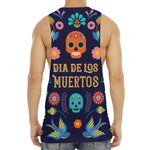 Cinco de Mayo Day Of The Dead Print Men's Muscle Tank Top