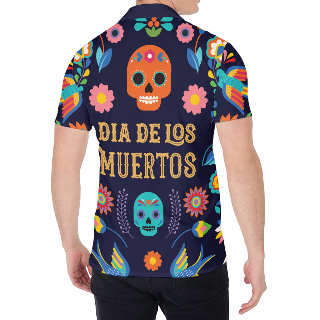 Cinco de Mayo Day Of The Dead Print Men's Shirt