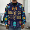 Cinco de Mayo Day Of The Dead Print Men's Shirt Jacket