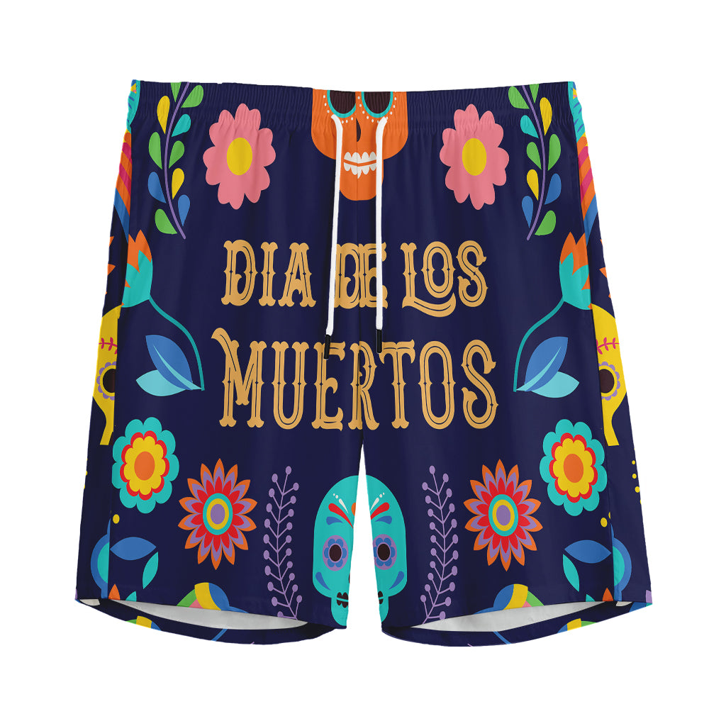 Cinco de Mayo Day Of The Dead Print Men's Sports Shorts