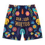 Cinco de Mayo Day Of The Dead Print Men's Swim Trunks