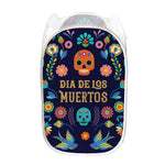 Cinco de Mayo Day Of The Dead Print Mesh Laundry Hamper