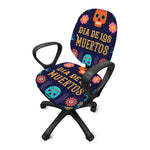 Cinco de Mayo Day Of The Dead Print Office Chair Cover