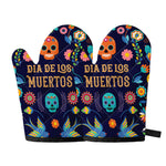 Cinco de Mayo Day Of The Dead Print Oven Mitts