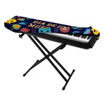 Cinco de Mayo Day Of The Dead Print Piano Keyboard Cover