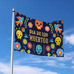 Cinco de Mayo Day Of The Dead Print Polyester Flag