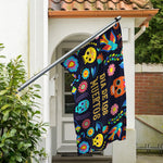 Cinco de Mayo Day Of The Dead Print Polyester Flag