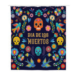 Cinco de Mayo Day Of The Dead Print Polyester Shower Curtain