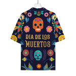 Cinco de Mayo Day Of The Dead Print Rayon Hawaiian Shirt