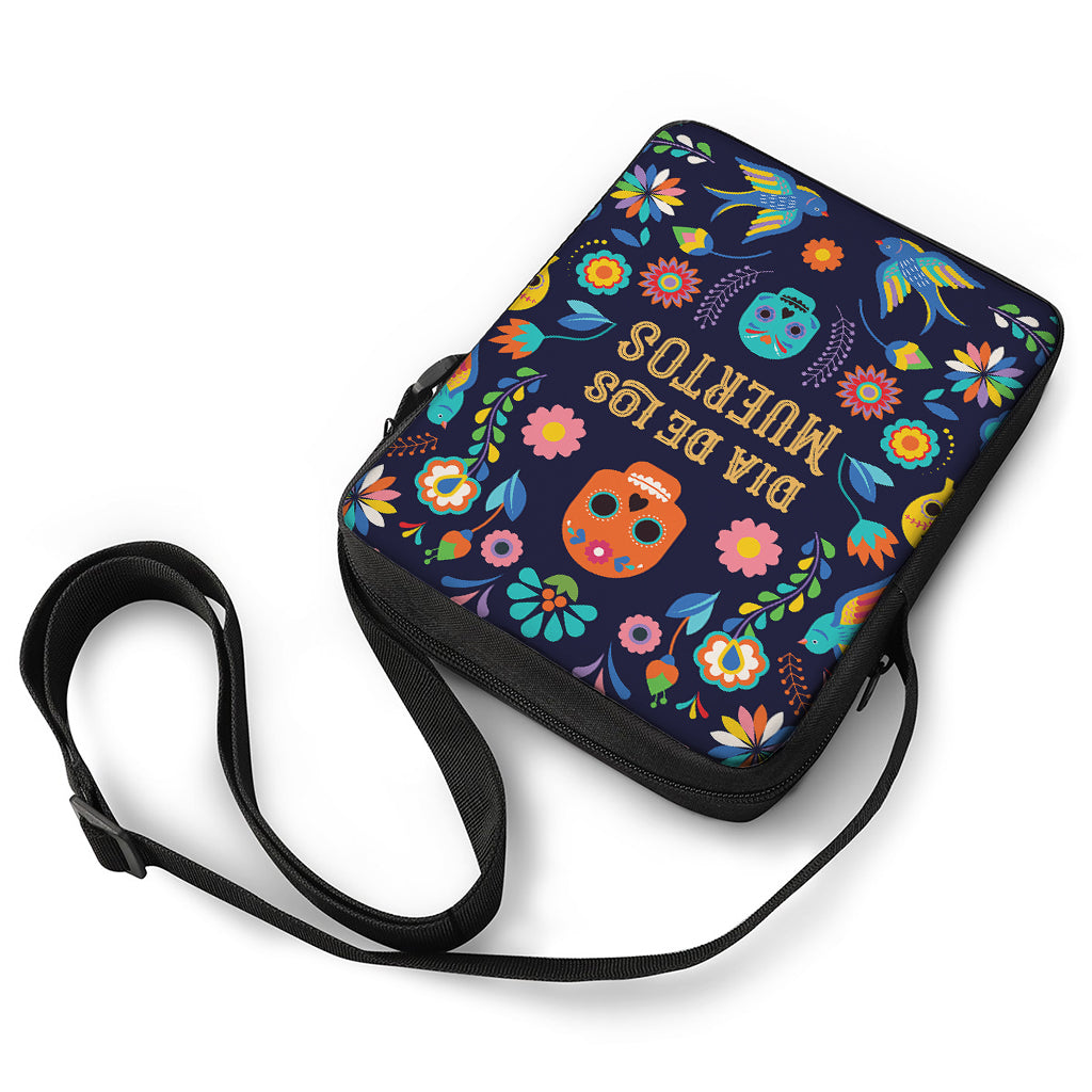 Cinco de Mayo Day Of The Dead Print Rectangular Crossbody Bag