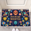 Cinco de Mayo Day Of The Dead Print Rubber Doormat