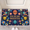 Cinco de Mayo Day Of The Dead Print Rubber Doormat