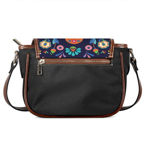 Cinco de Mayo Day Of The Dead Print Saddle Bag