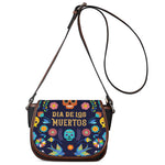 Cinco de Mayo Day Of The Dead Print Saddle Bag