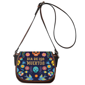 Cinco de Mayo Day Of The Dead Print Saddle Bag