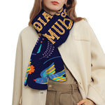 Cinco de Mayo Day Of The Dead Print Scarf