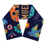 Cinco de Mayo Day Of The Dead Print Scarf